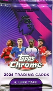 2026 Topps Chrome English Premiere League Soccer Cards Pack From Blaster