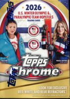 2026 Topps Chrome U.S. Olympics Cards Blaster Box