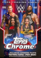 2026 Topps Chrome WWE Trading Cards (Value) Blaster Box