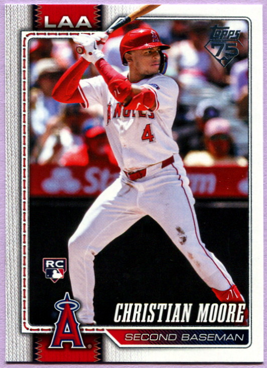 2026 Topps Los Angeles Angels Baseball Cards Team Set