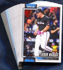 2026 Topps Miami Marlins Baseball Cards Team Set