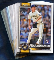 2026 Topps Milwaukee Brewers Baseball Cards Team Set