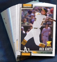 2026 Topps Oakland Athletics Baseball Cards Team Set