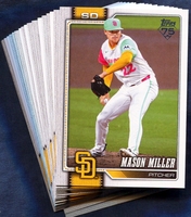 2026 Topps San Diego Padres Baseball Cards Team Set