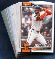 2026 Topps San Francisco Giants Baseball Cards Team Set