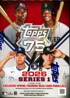 2026 Topps Series 1 Baseball Cards Value Blaster Box