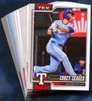2026 Topps Texas Rangers Baseball Cards Team Set