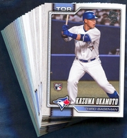 2026 Topps Toronto Blue Jays Baseball Cards Team Set