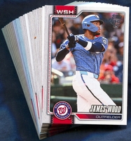 2026 Topps Washington Nationals Baseball Cards Team Set