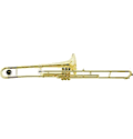  Valve Trombone with hard shell case and shoulder strap 