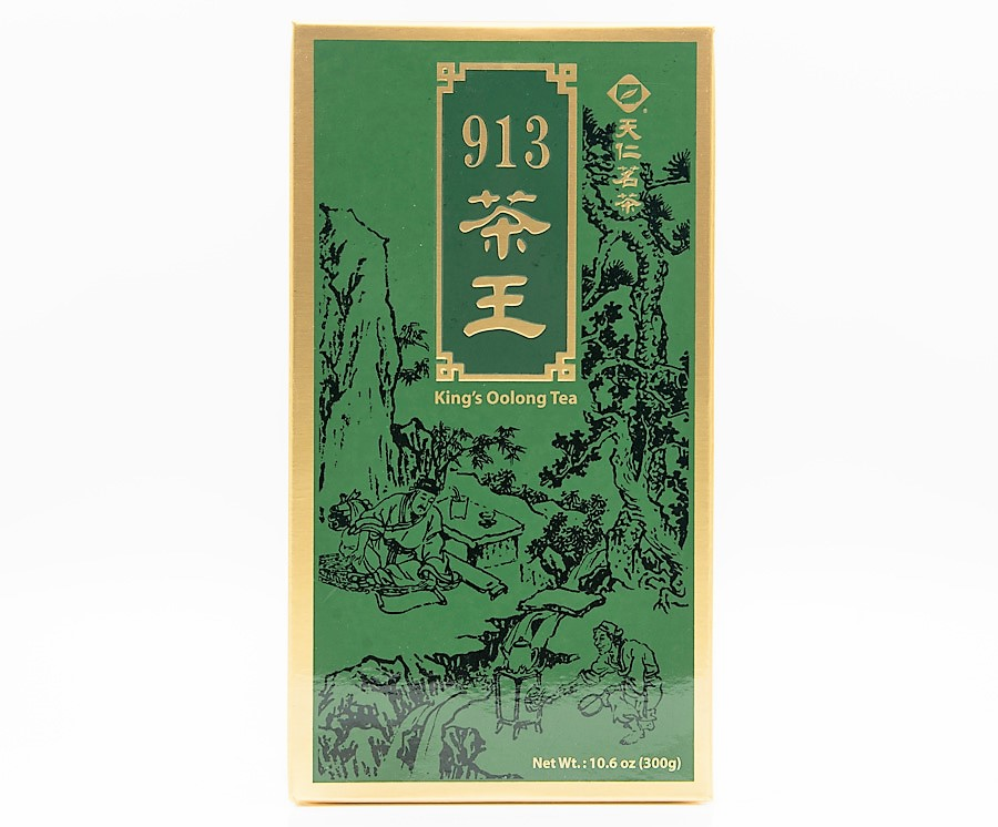 King's 913 Green Ginseng Oolong 3rd Grade
