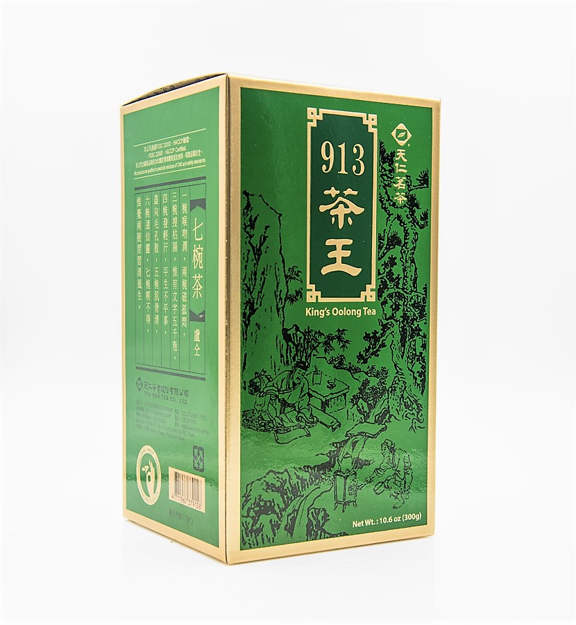 King's 913 Green Ginseng Oolong 3rd Grade