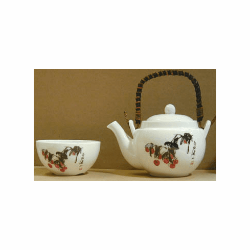 Lucky Lychee Tea Set For One