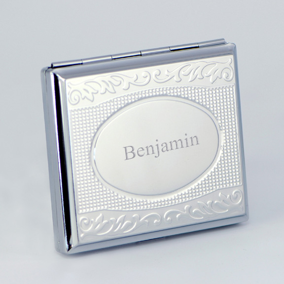 Personalised Cigarette Case With Engraved Message By Wild Life Designs Australia