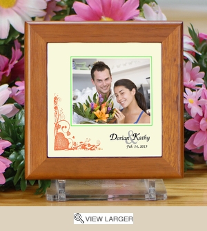 Personalized Valentine Photo Frame