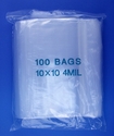 10x10 4mil clear zipper bags, pack of 100 10x10 4mil clear zipper bags, pack of 100