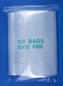 12x12 4mil clear zipper bags, pack of 100 12x12 4mil clear zipper bags, pack of 100