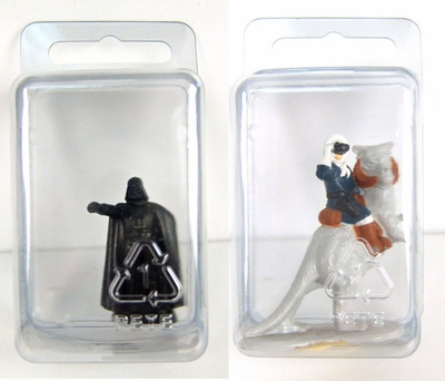 Clear Plastic Clamshell <br>Storage Case- <br>2.31" x 1.5" x 1.25" 
