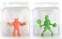 Clear Plastic Clamshell <br>Storage Case- <br>2.56" x 2.44" x 1.25" 