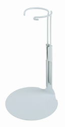 Kaiser Doll Stand #1101, white - fits 6" to 7" dolls