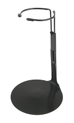Kaiser Doll Stand #2075, black - fits 6.5" to 11" dolls