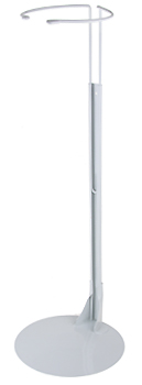 Kaiser Doll Stand #5001, white - fits 33" - 42" dolls