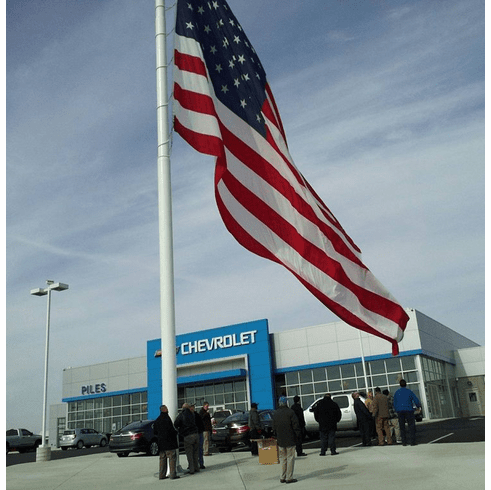 130ft Landmark Series Flagpole