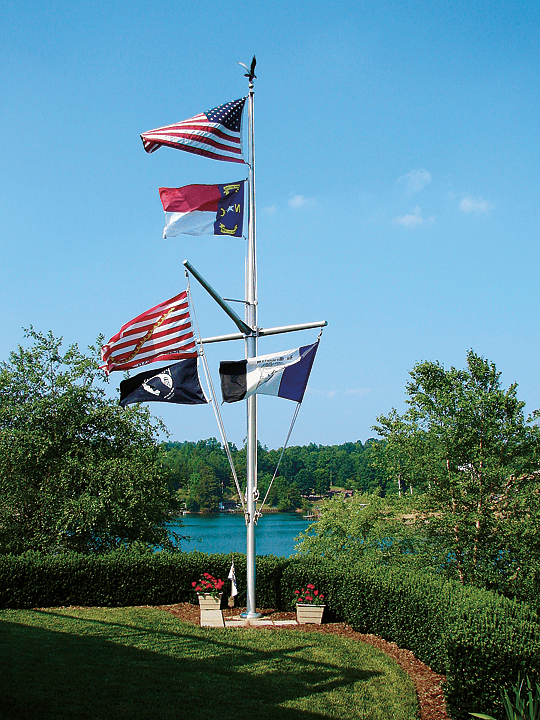 Nautical Aluminum Flagpoles