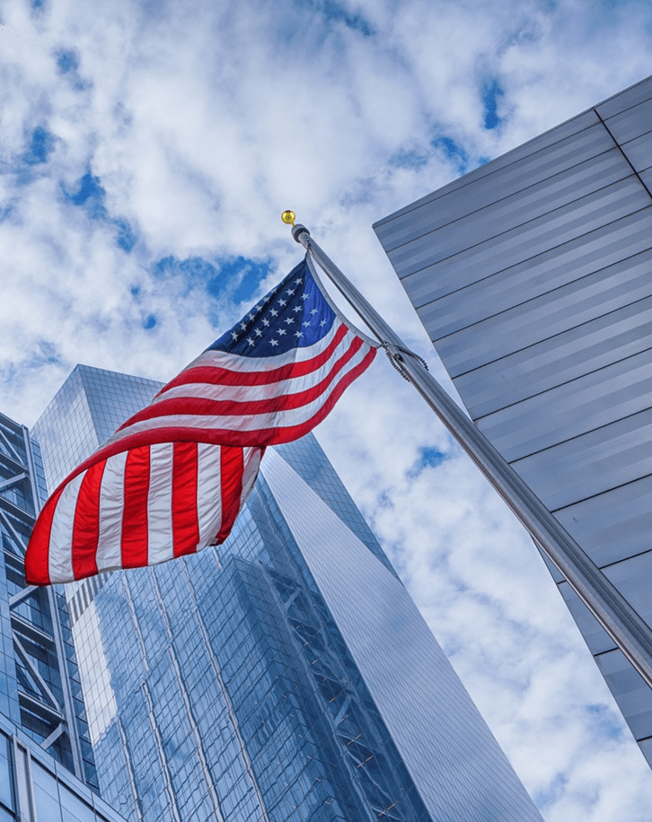 20ft (1) Piece Wind Speed 120+ Mph  5 Butt Dia. x .125 Wall Thickness Internal Halyard Winch Aluminum Flagpole