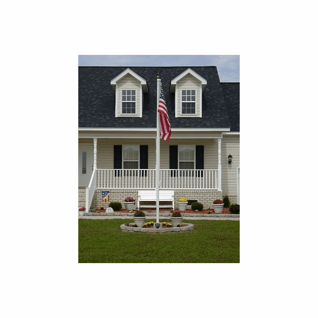 20ft Fiberglass Residential Sectional Flagpole