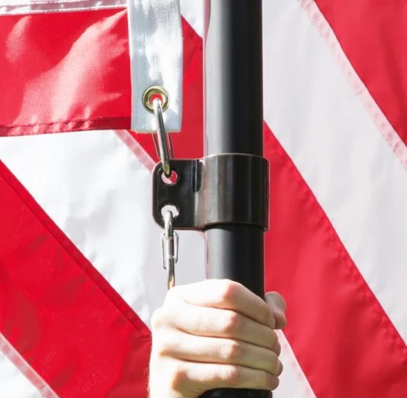 20ft SUPERIOR Twist Lock Telescoping Flagpoles