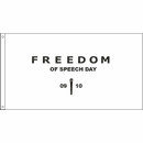 3'X5' Freedom of Speech Day Nylon Flag