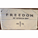 FREEDOM OF SPEECH DAY<sup>&trade;</sup>FLAG