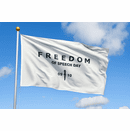 3'X5' Freedom of Speech Day with Cross Nylon Flag