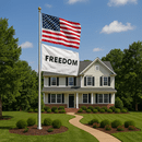 3'X5' Freedom Nylon Flag