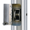 50ft (3) Piece Wind Speed 150 Mph  10 Butt Dia. x .250 Wall Thickness  Hurricane/Tornado Series Internal Halyard Winch Aluminum Flagpole