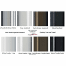 50ft (3) Piece Wind Speed 150 Mph  10 Butt Dia. x .250 Wall Thickness  Hurricane/Tornado Series Internal Halyard Winch Aluminum Flagpole