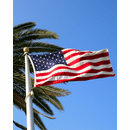 50ft (3) Piece Wind Speed 150 Mph  10 Butt Dia. x .250 Wall Thickness  Hurricane/Tornado Series Internal Halyard Winch Aluminum Flagpole