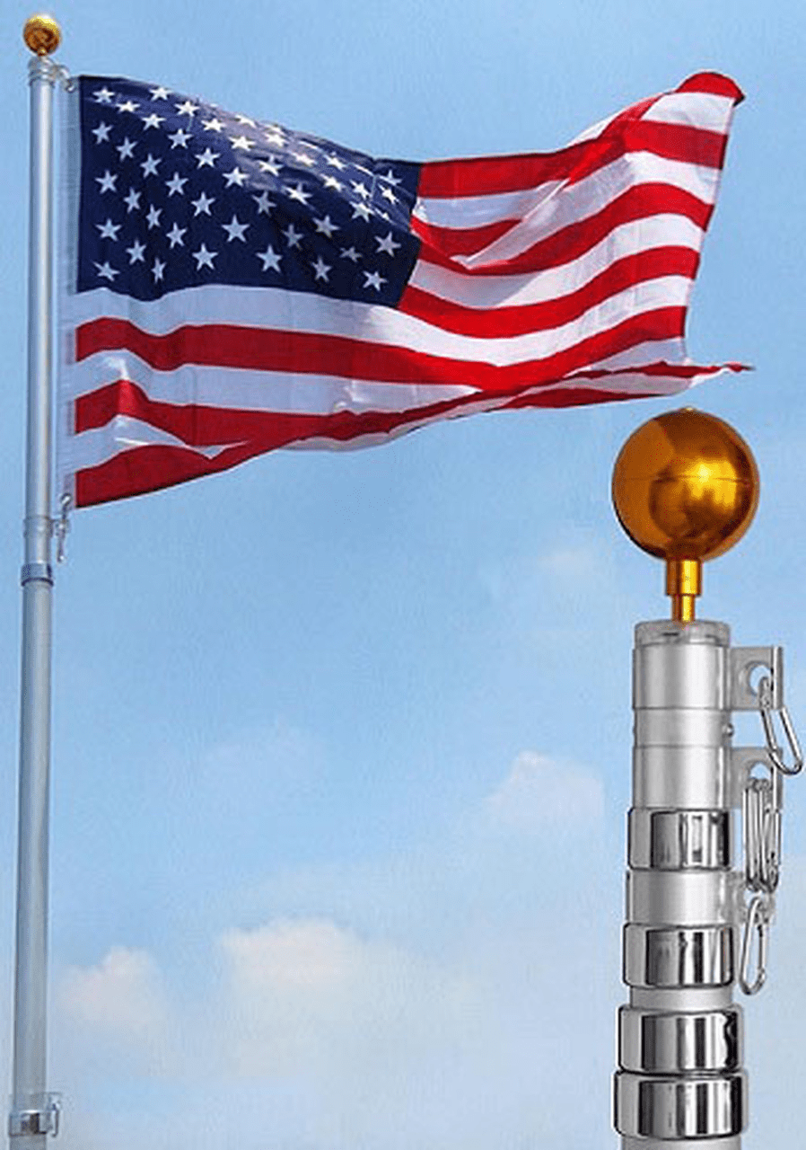 Telescoping Flagpoles