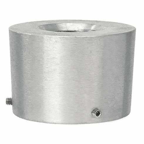 Fits 3 Pole Top Dia.   Pole Top Adapter Accepts 1 1/4 Npt Truck Spindles