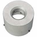 Fits 3 Pole Top Dia.   Pole Top Adapter Accepts 1 1/4 Npt Truck Spindles