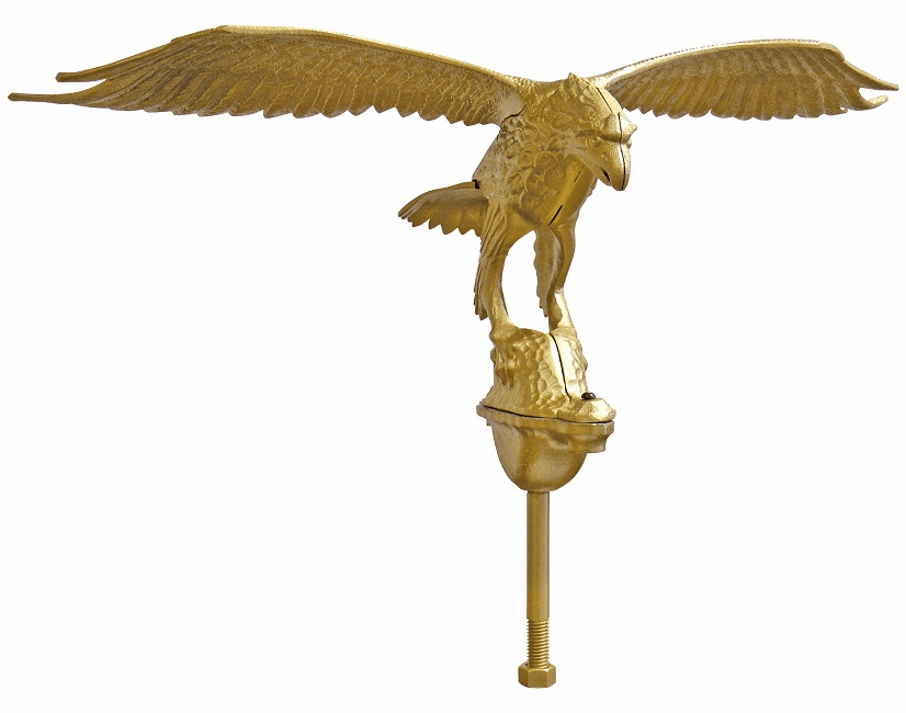 GOLD X-LARGE SIZE EAGLE 40ft-80ft Flagpoles