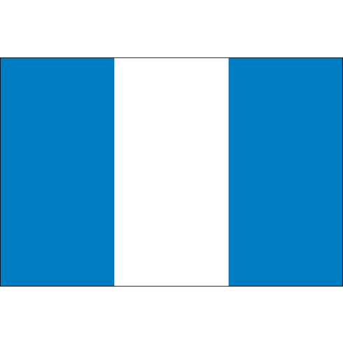 GUATEMALA 3'X5' Nylon World Flag