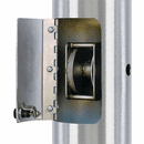 25ft (1) Piece Wind Speed 124 Mph  5 Butt Dia. x .188 Wall Thickness Internal Halyard Winch Aluminum Flagpole