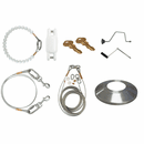 25ft (1) Piece Wind Speed 124 Mph  5 Butt Dia. x .188 Wall Thickness Internal Halyard Winch Aluminum Flagpole