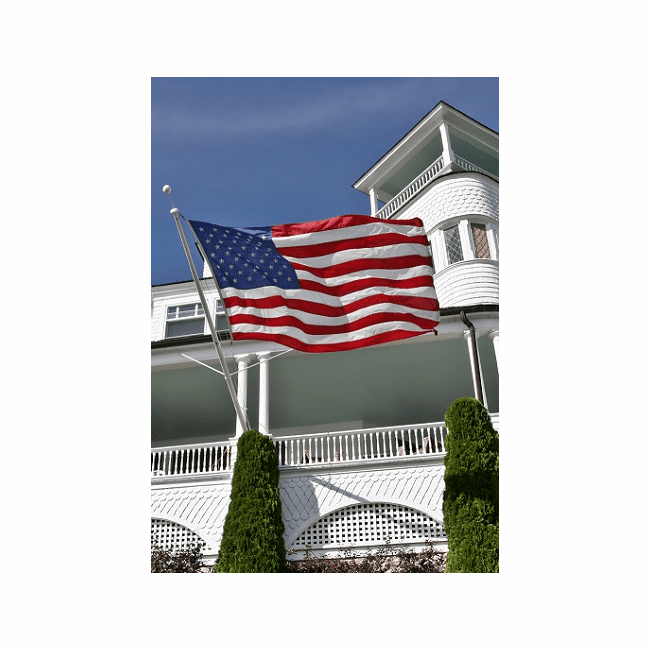 Outrigger Wall Mount Flagpoles