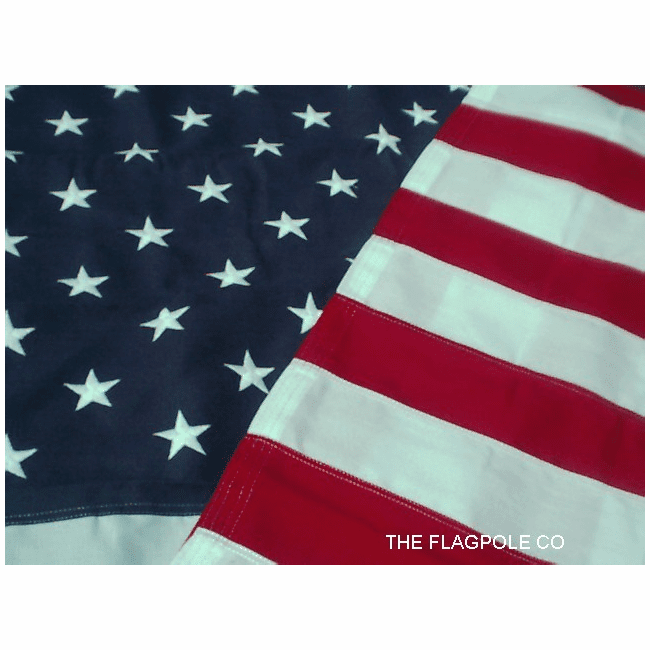 POLY II U.S. EMBROIDERED  AMERICAN FLAGS