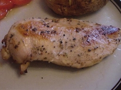 Baked Chicken Breast with Fresh Basil" title="Baked Chicken Breast with Fresh Basil