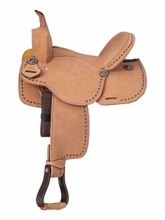 10� to 13� King Series Youth Stratford Suede Barrel Saddle ks93