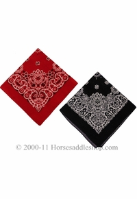 100% Cotton Western Bandana from M & F 10002
